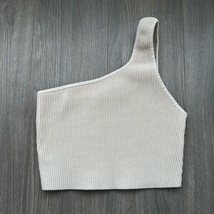 One shoulder top (aritzia)